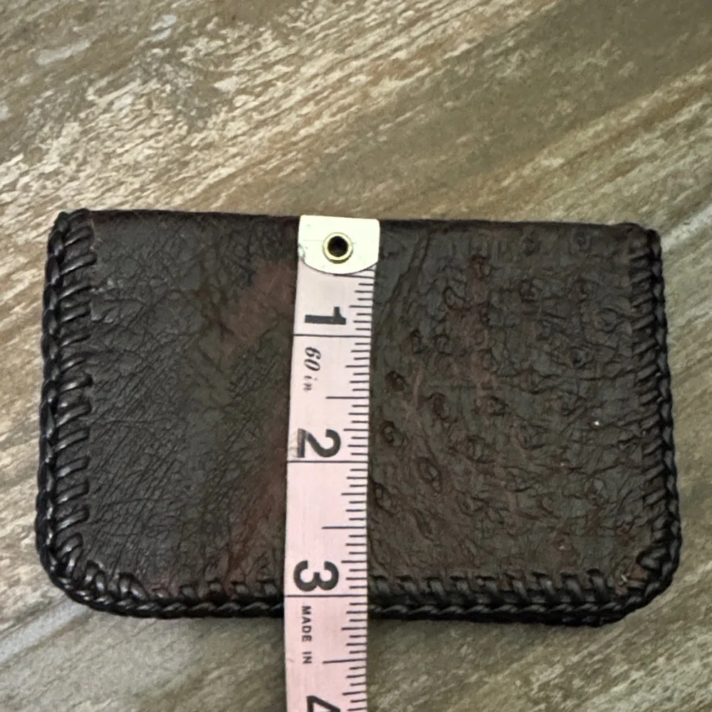 Exotic Brown Leather wallet